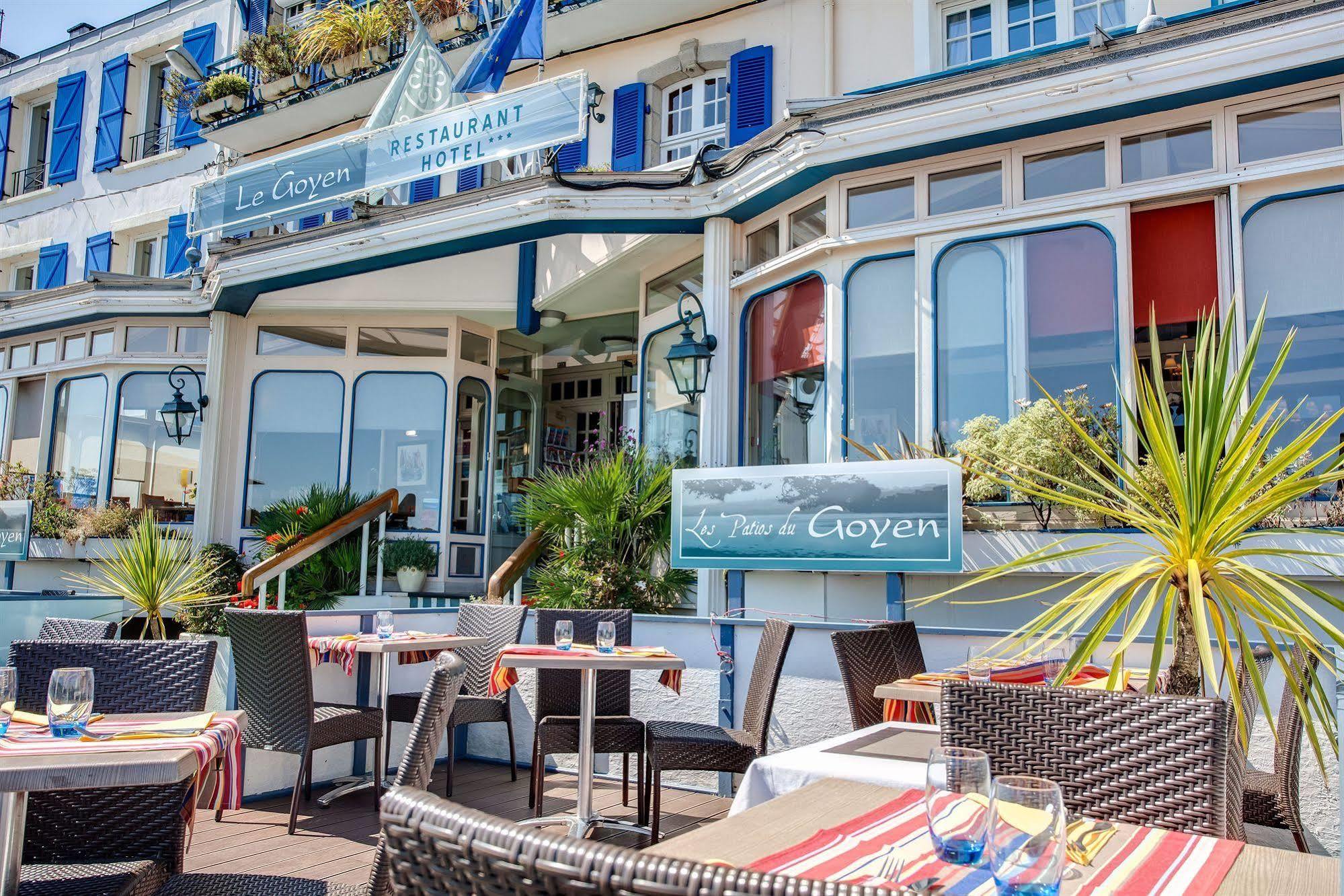 Hôtel Restaurant Le Goyen Audierne Exterior foto